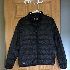Light Puffer Jacket - Black